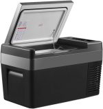 ⁦QBNZAXC Mini fridge 25L Refrigerator Freezer Mini Fridge Electric Cooler Warmer Box For Camping Travel Home Office Fridge⁩ - الصورة ⁦2⁩