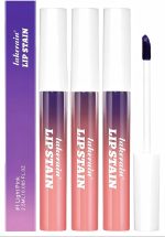 3 Piece Removable Lip Liner Set Lip Stain Peel Off Long Lasting Peel Off Lip Stain Matte Waterproof Lip Liner Pencil for Women Highly Pigmented Removable Liptin Moisturising Smudge-proof