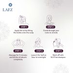 ⁦Lafz 10-In-1 Advanced Hair Oil. A Blend Of 10 Magical Oils. Made With 98% Natural Oils. Reduces Hair Fall, Breakage. Stronger Roots. Controls Dandruff. Adds Lustre & Reduces Split Ends. 100 Ml⁩ - الصورة ⁦8⁩