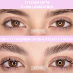 ⁦Omysda Eyelash Lift Kit Eyebrow Lamination Kit Solution 2 In 1 Professional Kit For Eyebrow And Eyelash Perm 6 To 8 Weeks Lasting For Professional Use And Per⁩ - الصورة ⁦4⁩