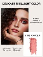 ⁦SYOSI 8 Colors Pearl Light Slightly Drunk Powder Blusher Powder Brighten Matte Powder Blusher Plate⁩ - الصورة ⁦8⁩