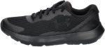 ⁦Under Armour UA Surge 3 Men's Laced Shoes, Black / Black / Black, Size 44.5 EU⁩ - الصورة ⁦2⁩