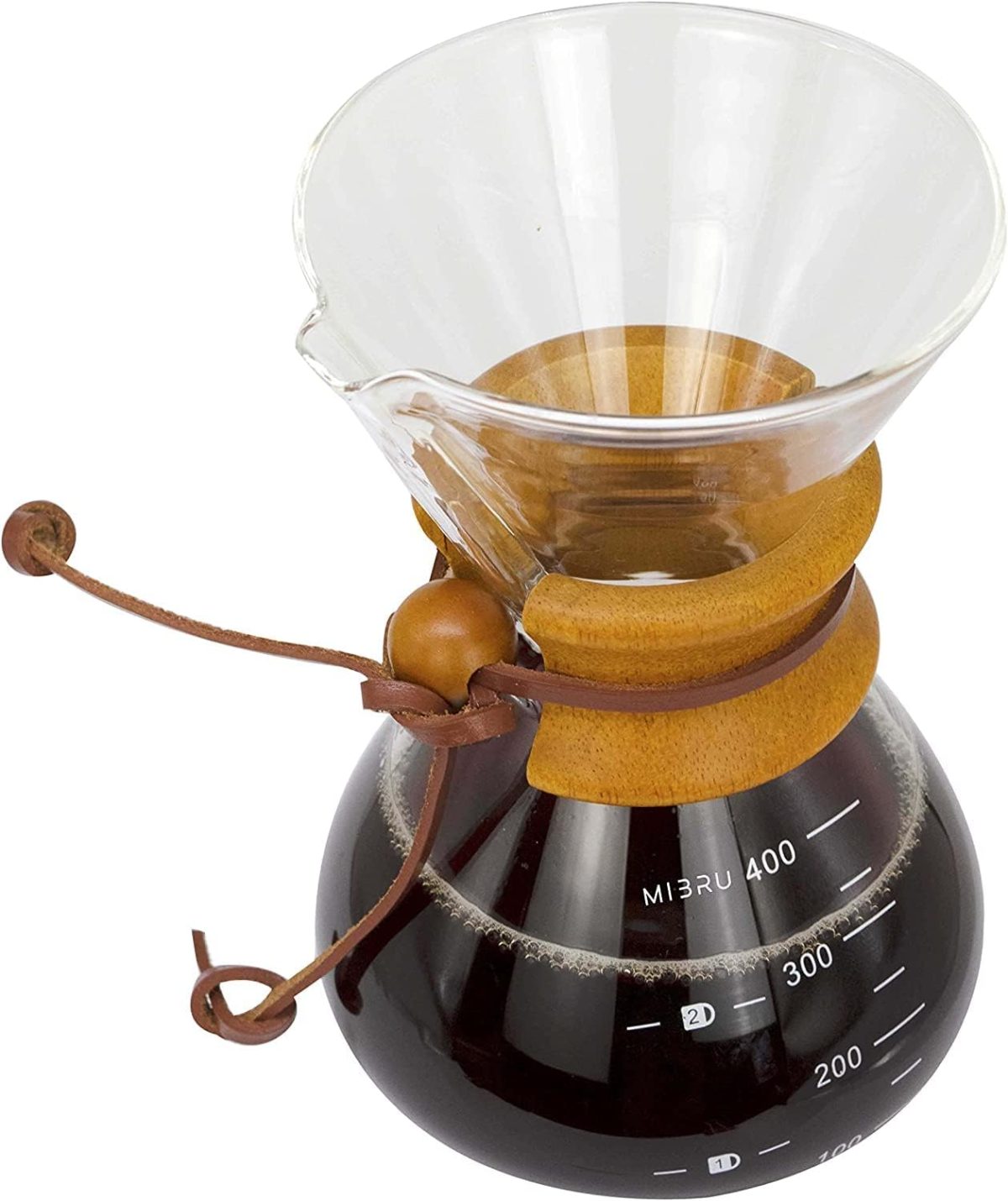⁦مجموعة ميبرو V60 لسكب القهوة مع وعاء قهوة سعة 400 مل تقطير قابل لاعادة الاستخدام من الستانلس ستيل قطارة للقهوة الانيقة، متعددة، متعدد الألوان⁩ - الصورة ⁦3⁩