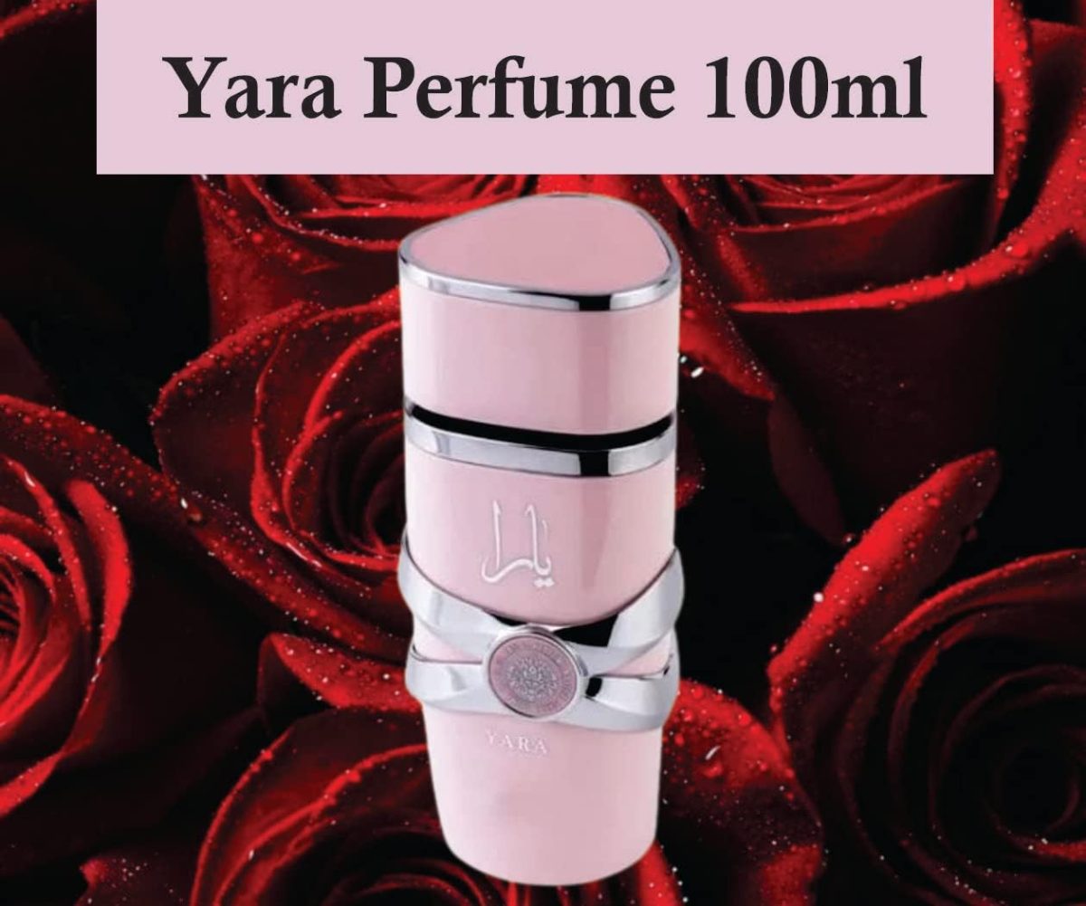 ⁦SAPPHIRE'S CHOICE Yara Women Edp Perfume | Yara Eau de Parfum for Women 100ml | Floral and Jasmine Fragrance | Yara Perfume + Deodrant Yara Spray 200ml Arabian Fragrance Perfume Made In Dubai By⁩ - الصورة ⁦2⁩