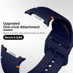 ⁦T Tersely 3 Pack Soft Silicone Watch Band Compatible with Samsung Galaxy Watch Watch 8 (40/44mm), 8 Classic, Ultra2(2025), No Gap Smartwatch Sport Strap For Men⁩ - الصورة ⁦4⁩