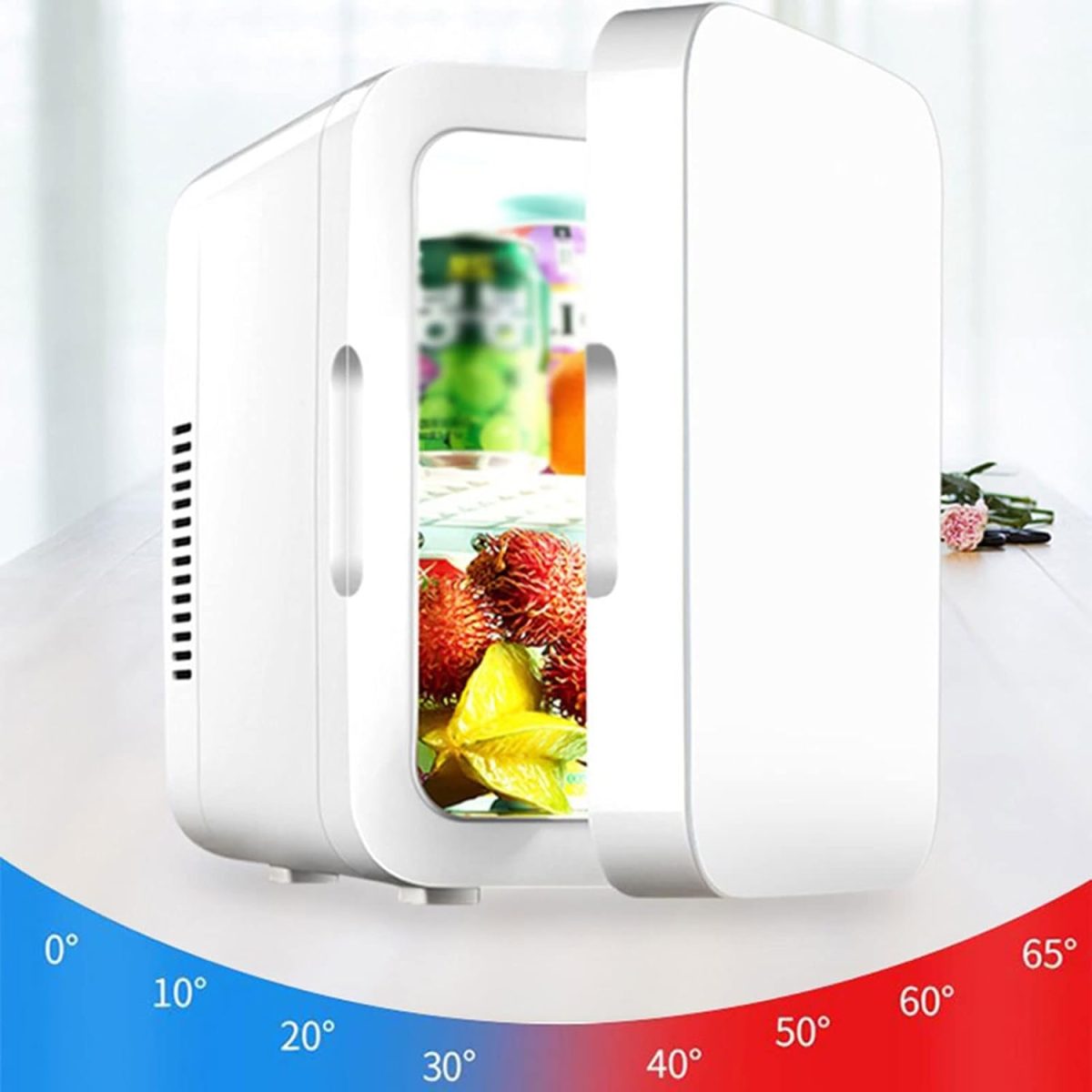 ⁦Avcbno Compact refrigerator الثلاجة المحمولة الثلاجة الكهربائية الصامتة برودة ثلاجات مضغوطة للسيارات المنزل المطبخ التخييم⁩ - الصورة ⁦3⁩