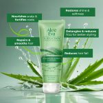 ⁦Aloe Eva Strengthening Hair Oil Replacement, 250 ml⁩ - الصورة ⁦4⁩