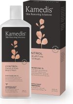 KAMEDIS Beard Wash - 6.7 Oz, Dandruff & Flake Free Ultimate Men's Shampoo, Contains Pyrithione Zinc & Salicylic Acid, Alleviates Itching & Irritation
