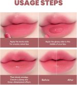 ⁦2-IN-1 Lip Liner and Lip Stain High Pigmented Lip Liner And Lip Stian Set, Long Lasting Waterproof Velvet Lip Tint, Well-Defined Lipliner Moisturize And Plump, Non-Stick Cup⁩ - الصورة ⁦6⁩