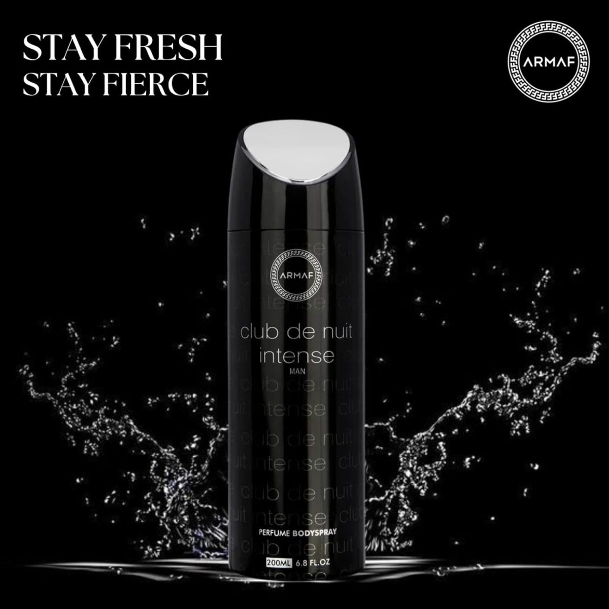 ⁦ARMAF Club De Nuit Intense Man Body Spray, 200ml⁩ - الصورة ⁦3⁩