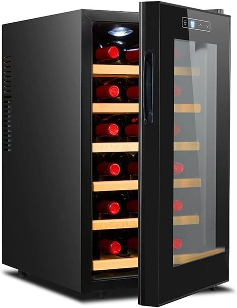 Avcbno Wine cooler Household Electronic Red Wine Fridge Wine Rack Constant Temperature Tea Cabinet Bar Fridge