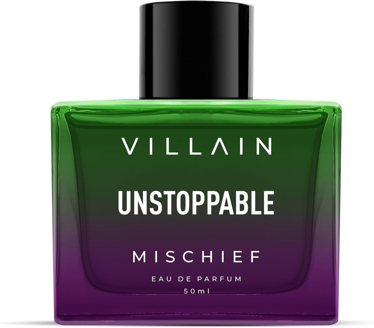 VILLAIN Unstoppable Mischief Premium Long Lasting Fragrance Eau de Perfum for Men, 50ml