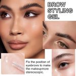 ⁦NALACAL 2Pcs Clear Brow Mascara Setting Gel Makeup Set,Eye Brow Eyebrow Glue Soap Wax Lift Gel Clear,gel para cejas transparente,Brow Fast Sculpt,Cruelty Free,Long Lasting Waterproof Cosmetics Make Up⁩ - الصورة ⁦2⁩