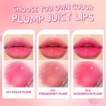 ⁦KASTWAVE 3Pcs Color Changing Hydrating Lip Oil Set, Pink Magic Mood Liquid Lipstick, High-Shine Clear Temperature Color Change Lip Stain Lip Balm, Long Lasting Nutritious Natural PH Color Change Lip⁩ - الصورة ⁦3⁩