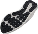 ⁦Under Armour UA Charged Assert 10 Men's Laced Shoes, White/Black/Black, Size 42.5 EU⁩ - الصورة ⁦3⁩