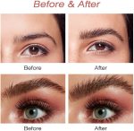 ⁦NALACAL 2Pcs Clear Brow Mascara Setting Gel Makeup Set,Eye Brow Eyebrow Glue Soap Wax Lift Gel Clear,gel para cejas transparente,Brow Fast Sculpt,Cruelty Free,Long Lasting Waterproof Cosmetics Make Up⁩ - الصورة ⁦3⁩