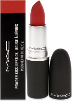 MAC Powder Kiss Lipstick - Lasting Passion Lipstick Women 0.1 oz
