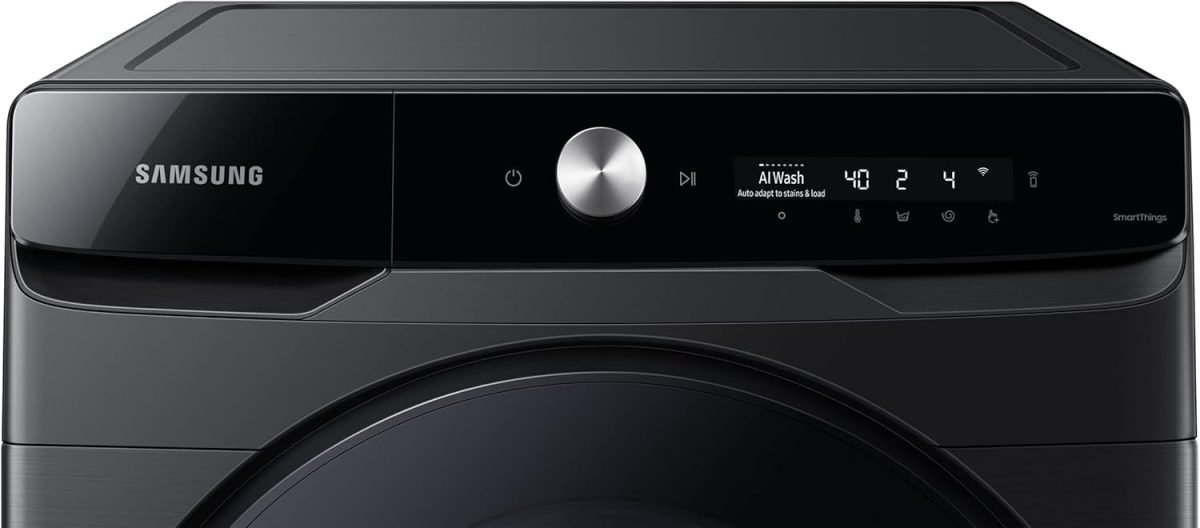 ⁦Samsung WF21T6500GV/YL Frontload Washer 21kg,1100 RPM, Eco Bubble,Hygiene Steam, WIFI,AI Control VIETNAM⁩ - الصورة ⁦7⁩