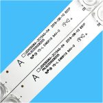 XSGZFC LED Backlight strip for H.ai/er 55'' TV Q55X31J LE55Q6500U LED55D06A-ZC15AG-04 LED55D06A-ZC15AG-04 30355006205