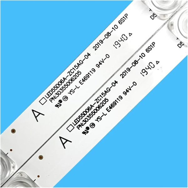 XSGZFC LED Backlight strip for H.ai/er 55'' TV Q55X31J LE55Q6500U LED55D06A-ZC15AG-04 LED55D06A-ZC15AG-04 30355006205