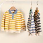 ⁦L&Wen Boys Long Sleeve Polo Shirt⁩ - الصورة ⁦2⁩