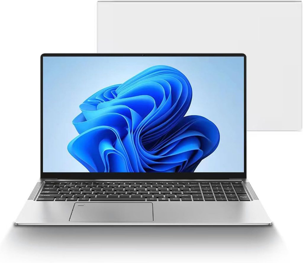 Huitbat TK-H10 Laptop Intel Core i3-1025G1, 16GB RAM, 512GB SSD Storage, 15.6" FHD 1920 x 1080 IPS, Intel UHD Graphics, Backlit Keyboard, Fingerprint Reader, RJ45, Type-C, Windows 11 Pro, Silver