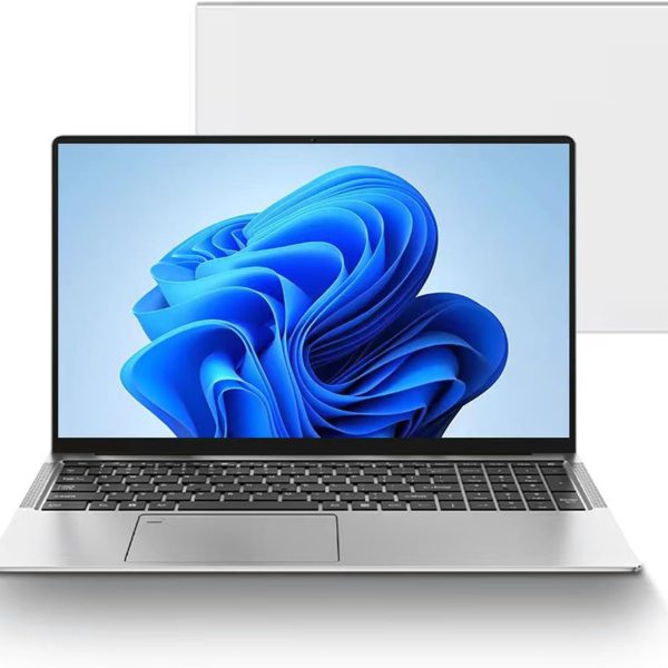 Huitbat TK-H10 Laptop Intel Core i3-1025G1, 16GB RAM, 512GB SSD Storage, 15.6" FHD 1920 x 1080 IPS, Intel UHD Graphics, Backlit Keyboard, Fingerprint Reader, RJ45, Type-C, Windows 11 Pro, Silver