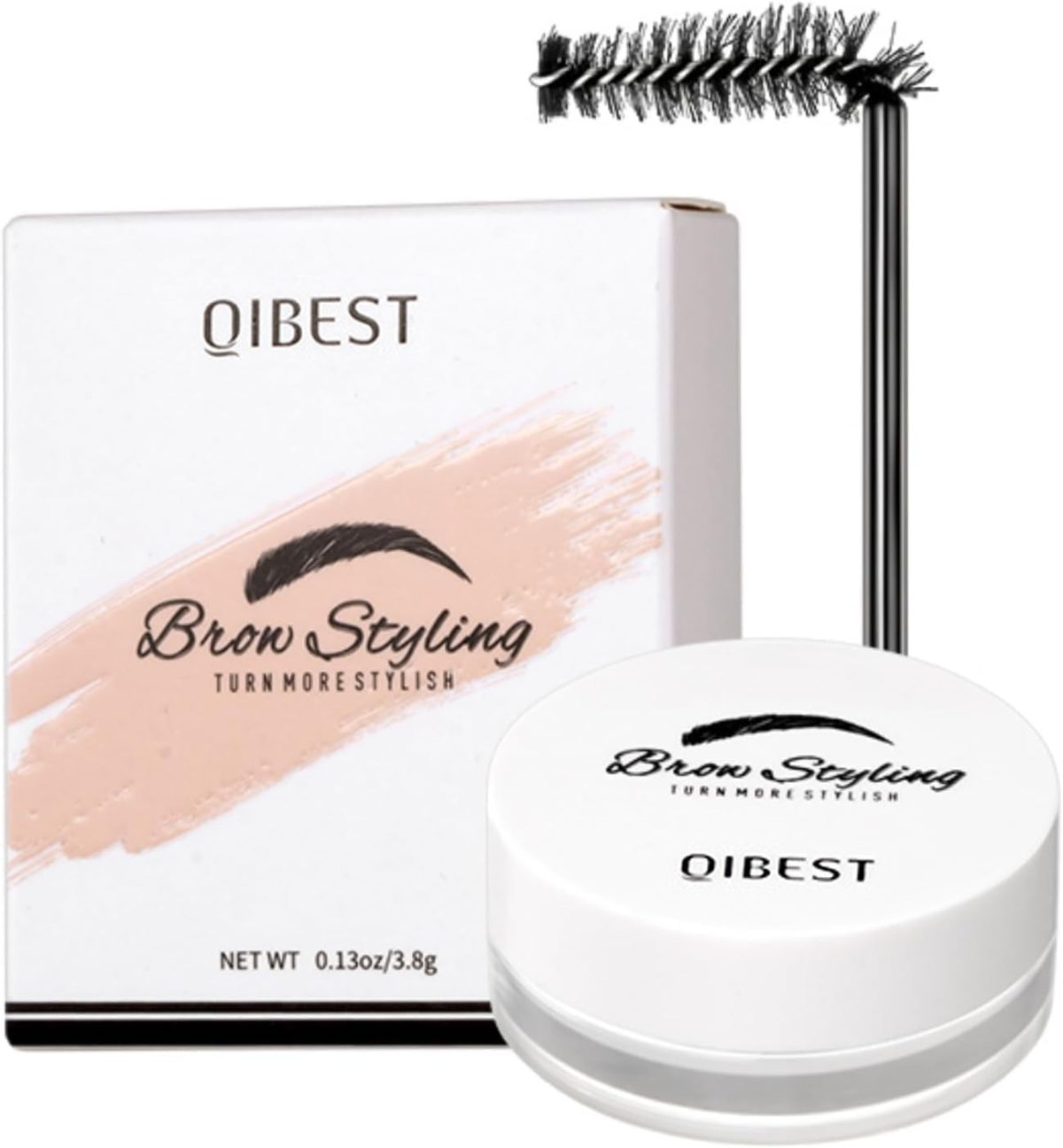 Azonee Eyebrow Gel Clear Eyebrow Shaping Wax Brow Gel Brow Styling Wax Soap Brows Waterproof Long-lasting Eyebrows Styling Wax for Holding Brows In Place and Brow Lamination Effect for Women Girl