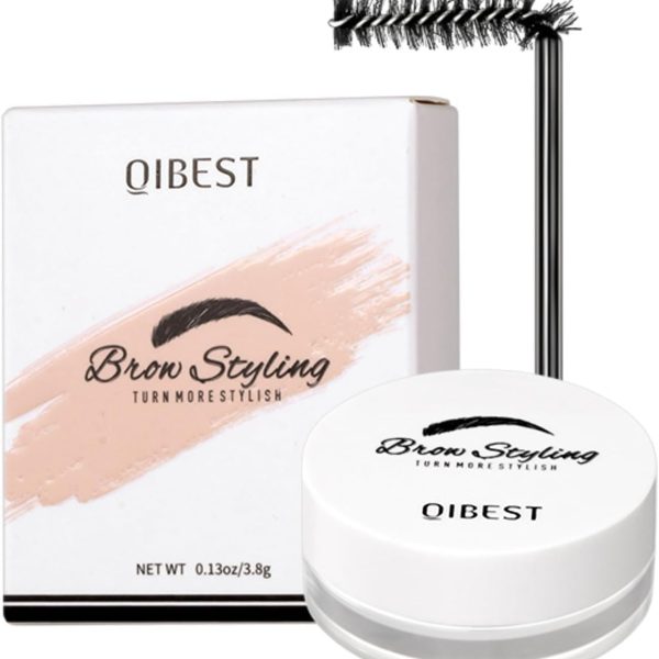Azonee Eyebrow Gel Clear Eyebrow Shaping Wax Brow Gel Brow Styling Wax Soap Brows Waterproof Long-lasting Eyebrows Styling Wax for Holding Brows In Place and Brow Lamination Effect for Women Girl