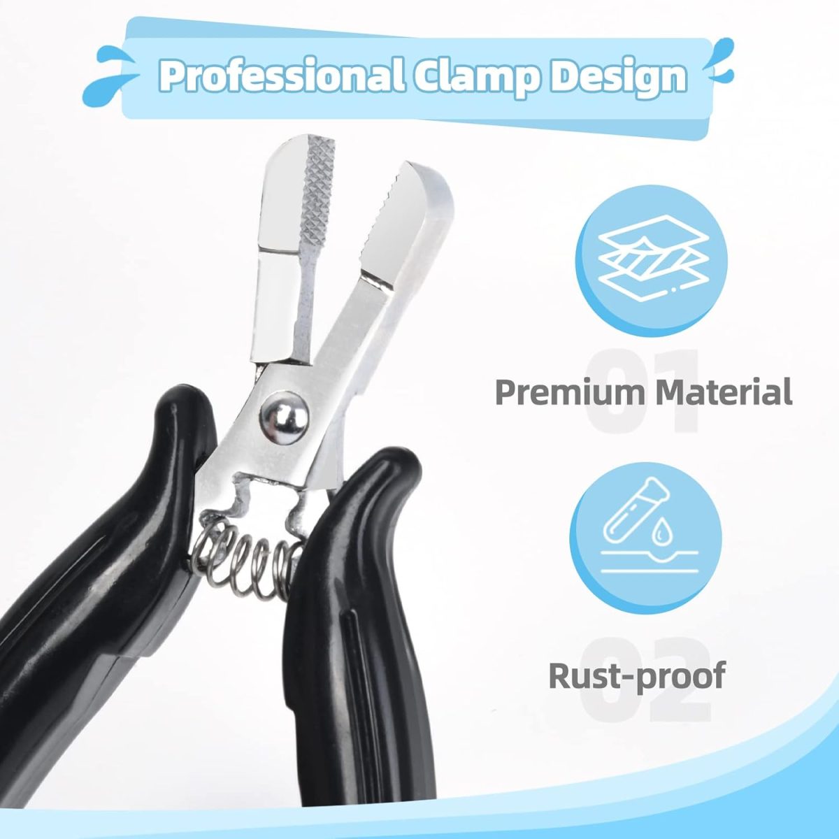 ⁦Neitsi Fusion Bond Crusher Tool for Keratin Hair Extensions⁩ - الصورة ⁦2⁩