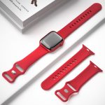 ⁦Distore Bands Compatible with Apple Watch 38mm 40mm 41mm 42mm 44mm 45mm 49mm, Soft Silicone Replacement Sport Accessory Strap Wristband for iWatch Series Ultra/Ultra 2 9/8/7/6/5/4/3/2/1 SE Women Men⁩ - الصورة ⁦2⁩