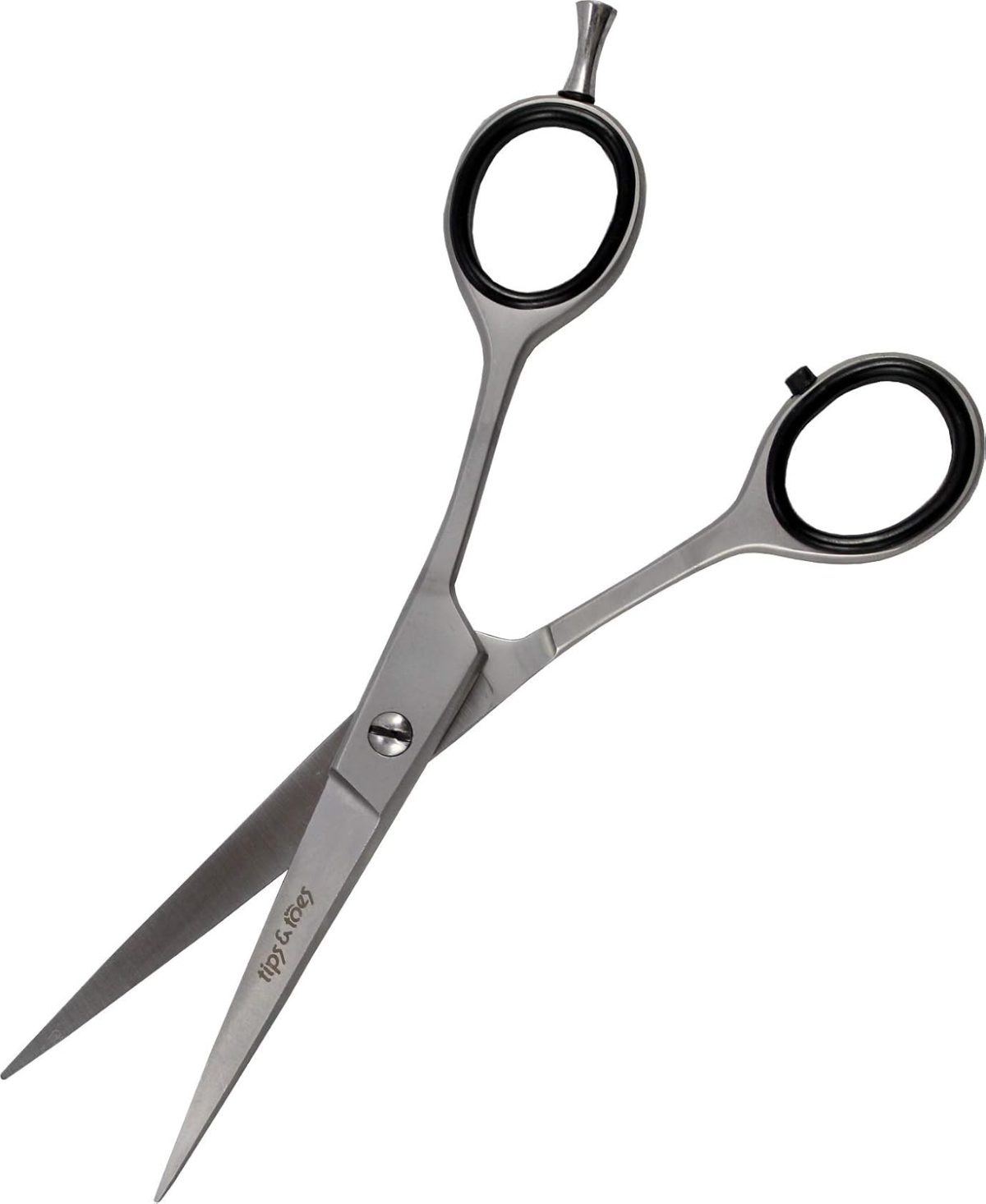 ⁦Tips & Toes Super Cut-Japanese Stainless Steel HRC Professional Barber Scissors⁩ - الصورة ⁦2⁩