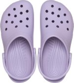⁦Crocs Unisex-adult Classic Clog UND Sandal, Color: Lavender, Size: 41/42 EU⁩ - الصورة ⁦3⁩