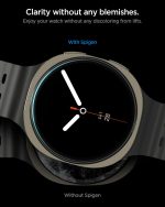 ⁦Spigen GLAStR EZ Fit [2 PACK] for Samsung Galaxy Watch 8 (44mm) Tempered Glass Screen Protector with Auto Align install kit - [2-Pack]⁩ - الصورة ⁦6⁩