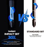 ⁦toolant Phillips Impact Screwdriver Bit PH3 1" 45PCS⁩ - الصورة ⁦3⁩