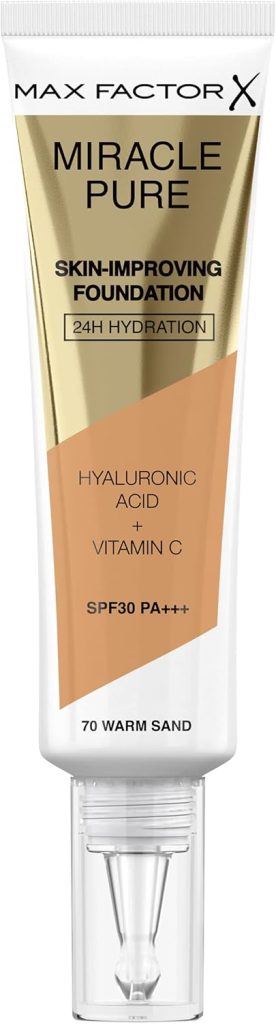 Max Factor Miracle Pure Skin Improving Foundation - 70 Warm Sand