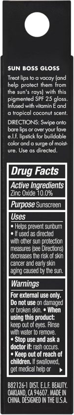 ⁦e.l.f. Sun Boss Gloss SPF 25⁩ - الصورة ⁦6⁩