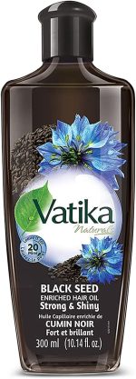 Vatika Naturals Olive Enriched Hair Oil 300 ml - With Goodness Of Blackseed - Amino Acids & Vitamins, For Nourishing & Protection Of Hair