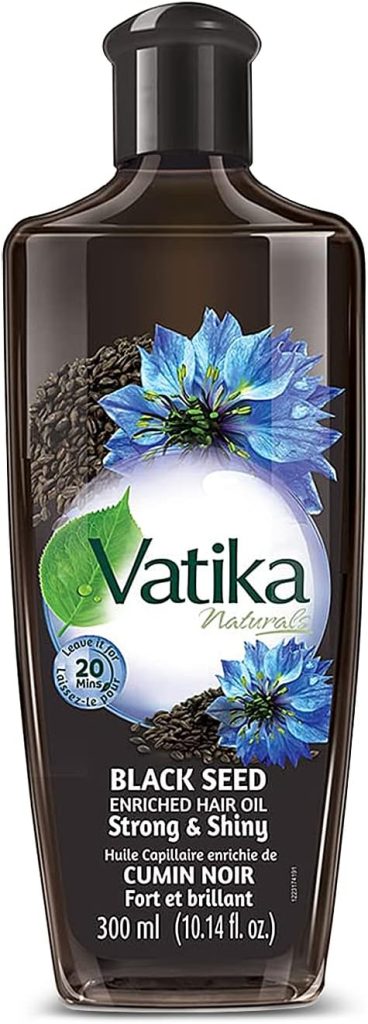 Vatika Naturals Olive Enriched Hair Oil 300 ml - With Goodness Of Blackseed - Amino Acids & Vitamins, For Nourishing & Protection Of Hair