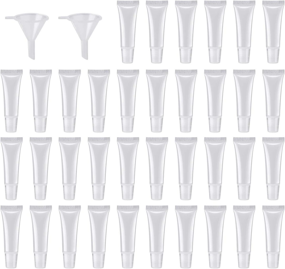 HRLORKC 40Pcs 10ml Empty Tubes Lip empty lip gloss containers for Lip Gloss Balm Cosmetic