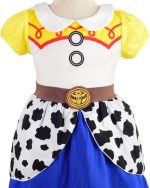 ⁦Dressy Daisy Princess Fancy Dress Cowgirl Halloween Party Costume for Toddler Girls⁩ - الصورة ⁦4⁩