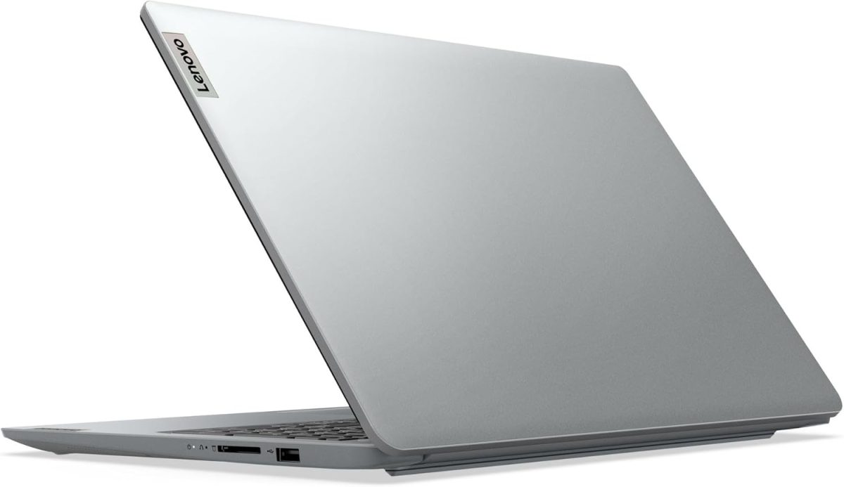 ⁦Lenovo IdeaPad 1i 15.6 FHD Laptop | Intel Celeron N4500 | Intel UHD Graphics | 720P Webcam| Bluetooth 5| Grey | 4GB RAM | 128GB SSD | Windows 11 S |Bundle with USB 3.0 Hub⁩ - الصورة ⁦4⁩