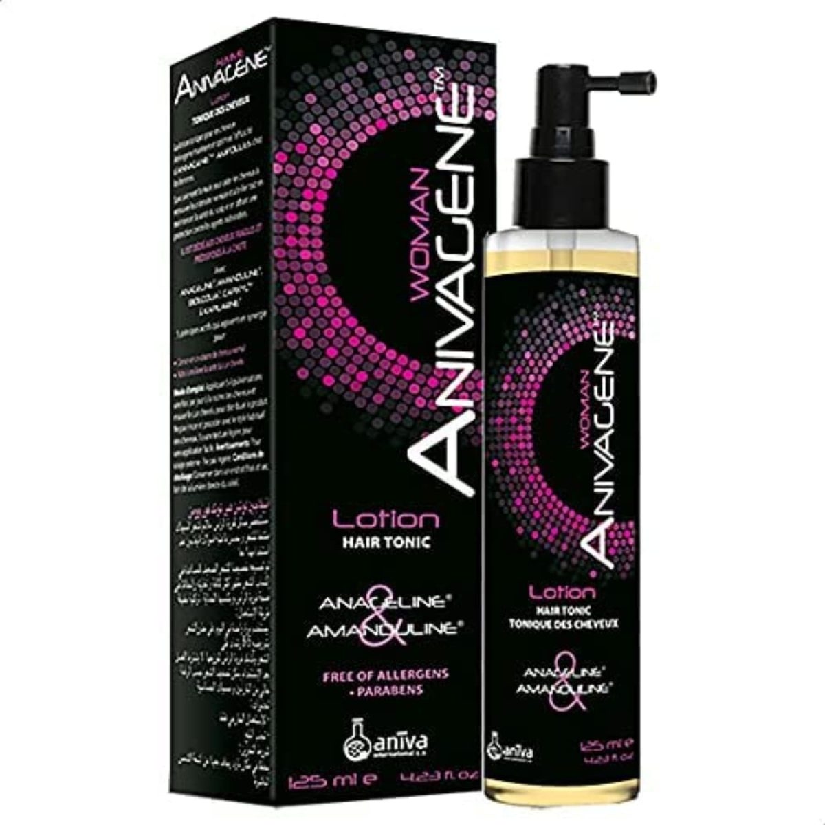 ⁦Anivagene Lotion Hair Tonic Woman 125 Ml⁩ - الصورة ⁦2⁩