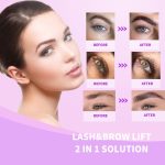 ⁦Omysda Eyelash Lift Kit Eyebrow Lamination Kit Solution 2 In 1 Professional Kit For Eyebrow And Eyelash Perm 6 To 8 Weeks Lasting For Professional Use And Per⁩ - الصورة ⁦2⁩
