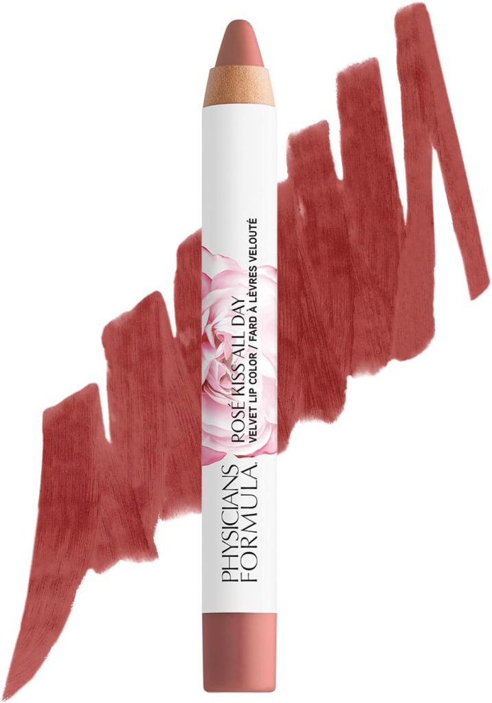 Physicians Formula Ros? Kiss All Day Velvet Lip Color, Pillow Talk, 0.15 Ounce