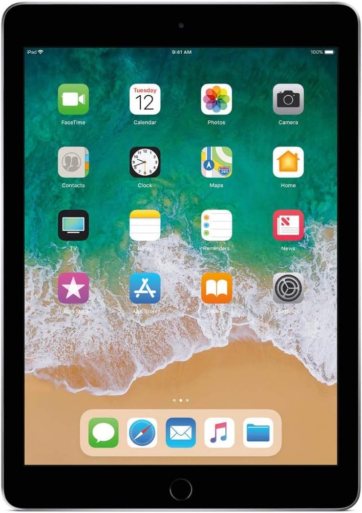 Apple (Refurbished) iPad 6th Gen Wi-Fi 32G Space Gray - Early 2018
