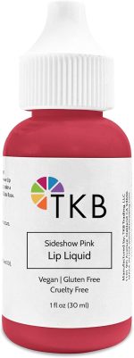TKB Trading, LLC Lip Liquid Color | Liquid Lip Color for Gloss Base, DIY Lip Gloss, Pigmented Lip Gloss and Lipstick Colorant, Made in USA (1floz (30ml), Sideshow Pink)