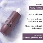 ⁦Bare Anatomy Anti Frizz Shampoo, Frizz Control Upto 24 Hrs, Powered By Hyaluronic Acid & Fatty Acids, Smooth, Shiny & Frizz Free Hair, Paraben & Sulphate Free, Women & Men, 250Ml⁩ - الصورة ⁦4⁩