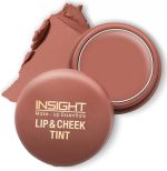 INSIGHT Lip and Cheek Tint- Irish Cream|Matte Finish|Enriched With Vitamin E |Long Wearing|Multipurpose|Lightweight Formula|For All Skin Types -3 g