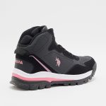 ⁦U.S. POLO ASSN Women 3W Sagan Hi Wmn 3Pr High Top Sneakers⁩ - الصورة ⁦3⁩